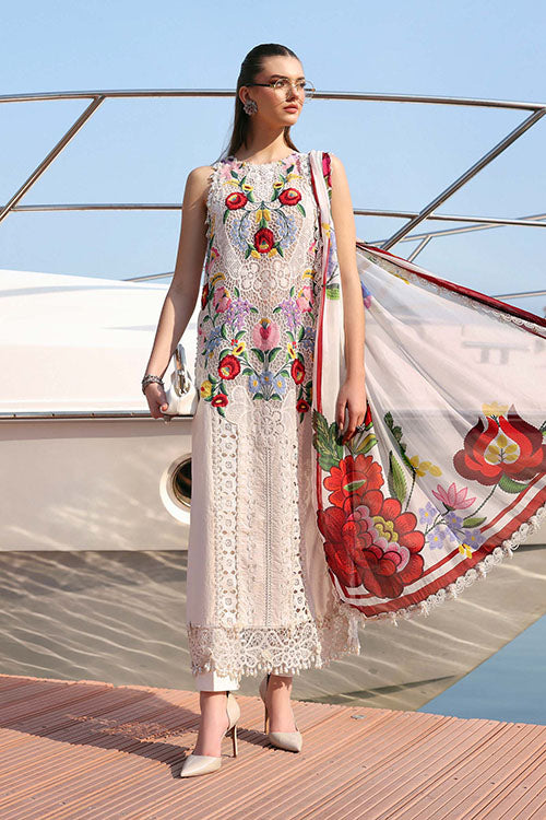 Maria b Eid Luxury Lawn Collection 2026 - 10A